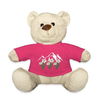 Alpen Edelweiß - Teddy - Pink - Vorne