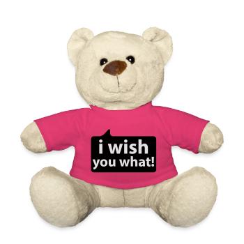 Ich wünsche Dir was - Teddy - Pink - Vorne