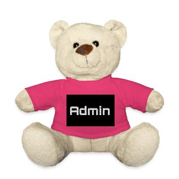 ADMIN Whitewords/Blackbackround - Teddy - Pink - Vorne