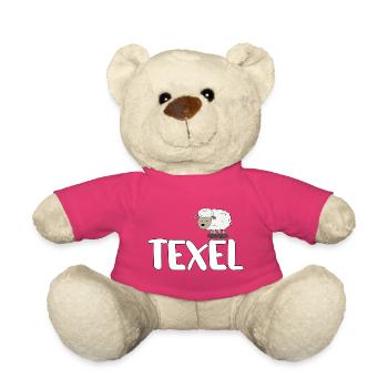 Schaf Texel (bunte Version) - Teddy - Pink - Vorne