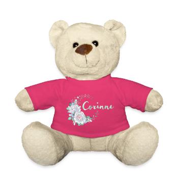 Pour Corinne - Nounours - rose - Devant