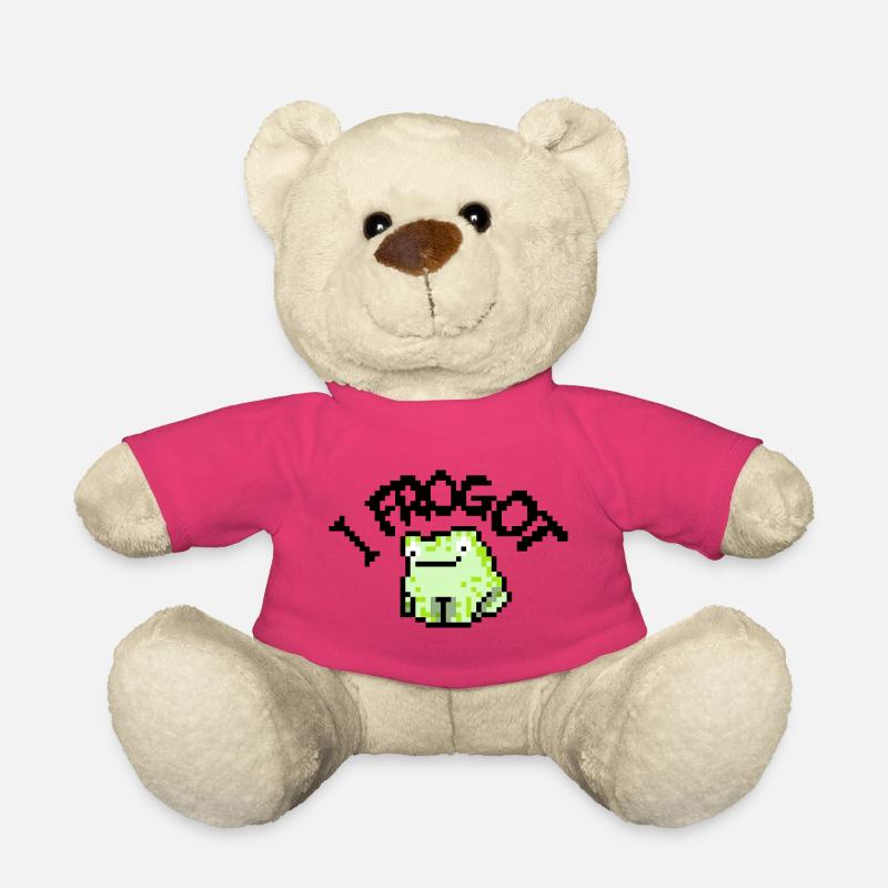 I frogot, grenouille mignonne - Nounours - rose