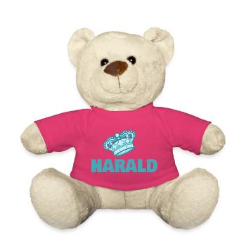 Vorname Harald - Teddy - Pink - Vorne