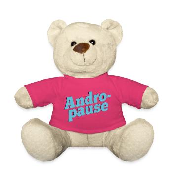 Homme ménopause Andropause - Nounours - rose - Devant