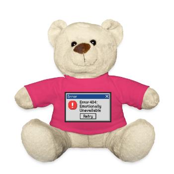 Erreur 404 - Émotionnellement indisponible - Nounours - rose - Devant