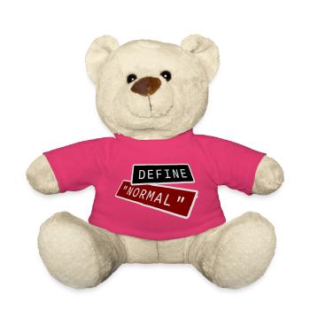Définir le graphique sarcastique drôle normal - Nounours - rose - Devant