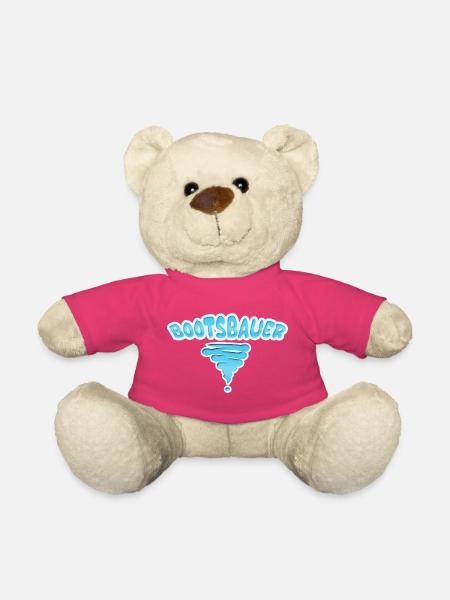 Geschenk für Bootsbauer - Teddy - Pink