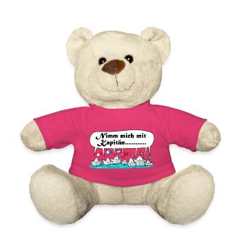 Nimm mich mit Kapitän Flottenwitz - Teddy - Pink - Vorne