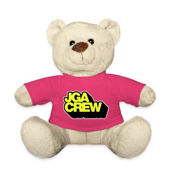 Bachelor Party Crew 3D - Teddy Bear - pink - Front
