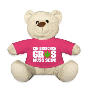 Ein bisschen Gras muss sein - Teddy - Pink - Vorne