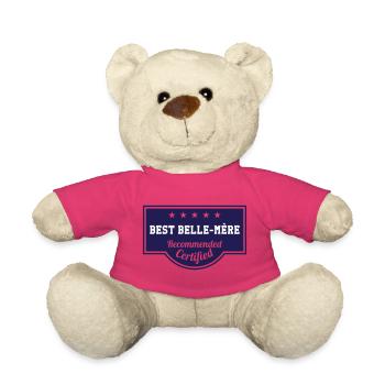 Meilleure Belle-Mère - Nounours - rose - Devant