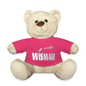 Wismar Möwe & Moin Ostsee - Teddy - Pink - Vorne