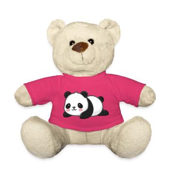 Cute Panda Animal Lover - Teddy Bear - pink - Front