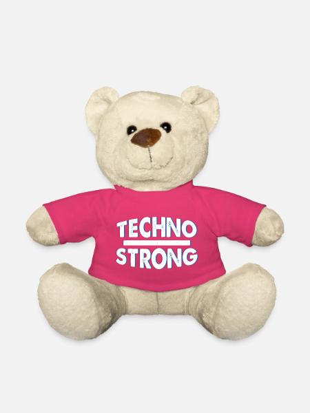 Techno Strong Neon Glitch - Teddy - Pink