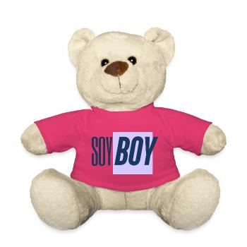 Soy Boy - Soja Bub - Veggie Design - Teddy - Pink - Vorne