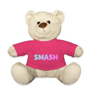 Tennis & Padel Smash Design für Spieler - Teddy - Pink - Vorne