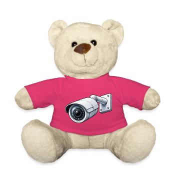 Caméra de surveillance Caméra de surveillance - Nounours - rose - Devant