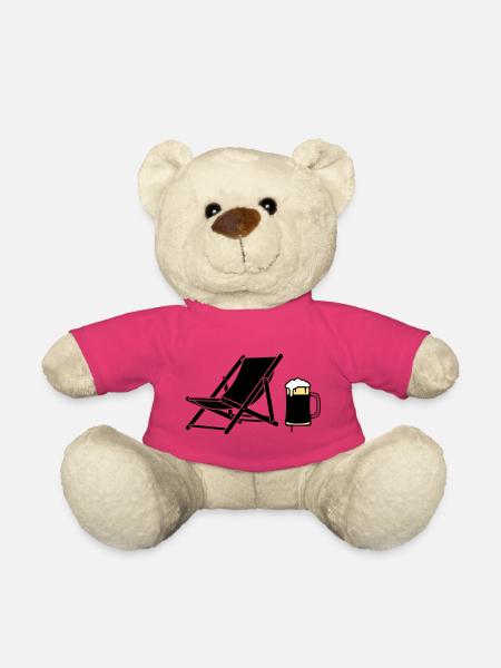 Liegestuhl Bierkrug Silhouette - Teddy - Pink