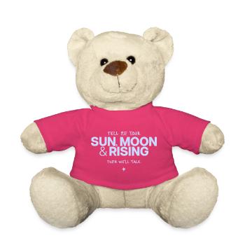 Récit du lever du soleil et de la lune - Nounours - rose - Devant