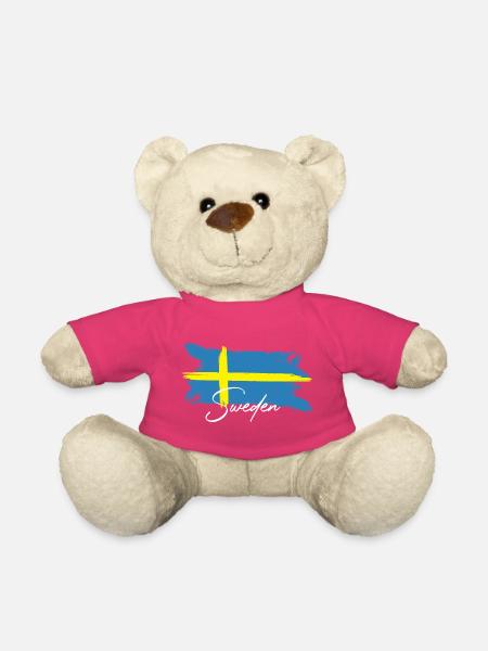 Schweden Skandinavien  - Teddy - Pink