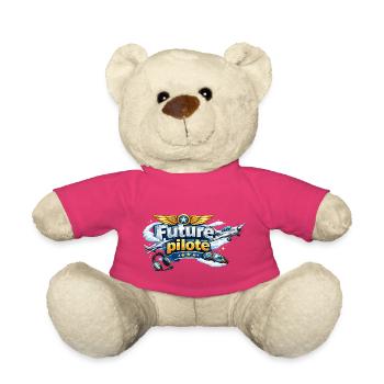 Avenir Pilote Aérien Futur - Nounours - rose - Devant