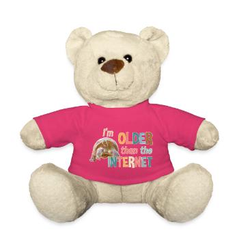 I’m older than the Internet - Schildkröte - Teddy - Pink - Vorne