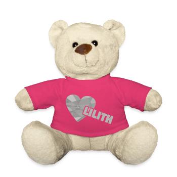 Heart Lilith - Teddy Bear - pink - Front