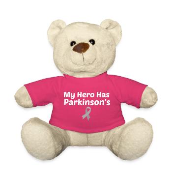 Mein Held hat Parkinson - Teddy - Pink - Vorne