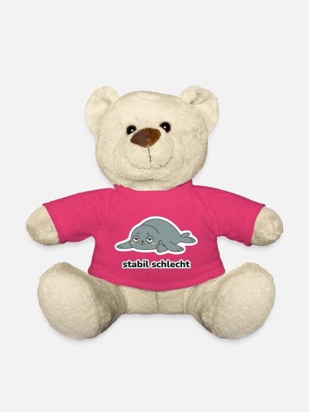 stabil schlecht – Robbe Meme - Teddy - Pink