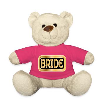 BRAUT GESCHENKE HOCHZEIT VERLOBUNG - Teddy - Pink - Vorne