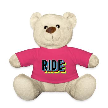 CHEVAUCHER - Nounours - rose - Devant