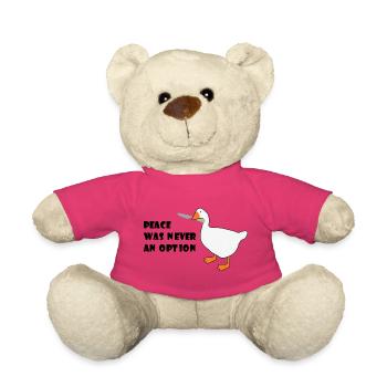 Goose – La paix n’a jamais été une option - Nounours - rose - Devant