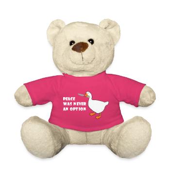 Goose – La paix n’a jamais été une option - Nounours - rose - Devant