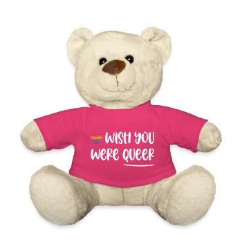 Mois de la Fierté LGBT - J’aimerais que tu sois queer - Nounours - rose - Devant