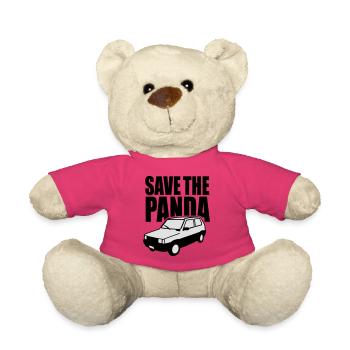 save_the_panda_vector_signcut - Nounours - rose - Devant