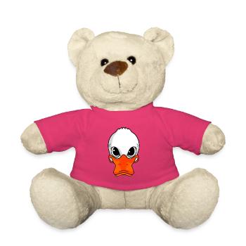 Evil Duck - Teddy Bear - pink - Front