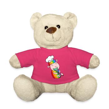 Schaf Koch Niedlich - Teddy - Pink - Vorne