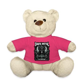 Culte squelettique du métal sombre - Nounours - rose - Devant