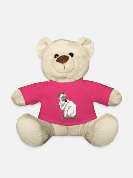 Siamkatze Schiedsrichter Pfeife - Teddy - Pink
