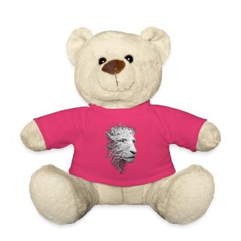 Lionne Racines Surréaliste Nature Artistique Complexe - Nounours - rose - Devant