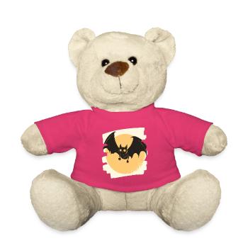 Fledermaus Retro - Teddy - Pink - Vorne