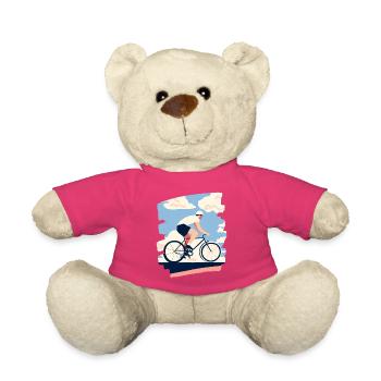 Vélo de route Vélo de route - Nounours - rose - Devant