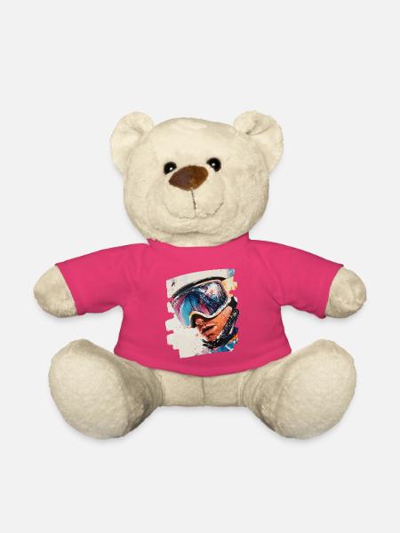 Snowboarder Pulverschnee - Teddy - Pink