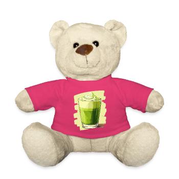 Matcha Latte Lover Thé vert - Nounours - rose - Devant