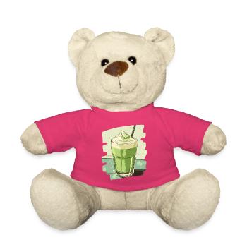 Matcha Latte Lover Thé vert - Nounours - rose - Devant