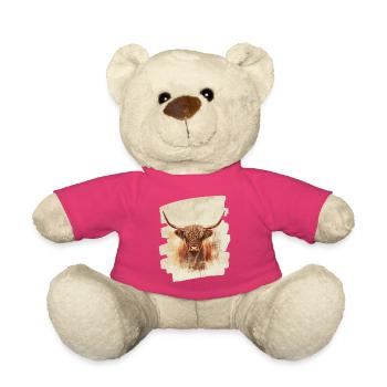 Schottisches Hochlandrind - Teddy - Pink - Vorne