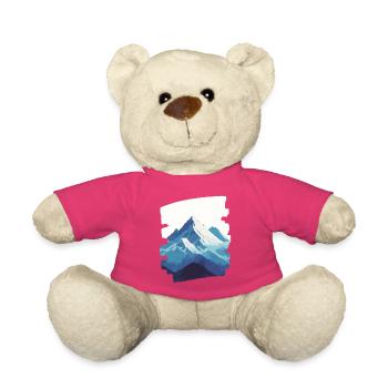 Berge Klettern Kletterer Wandern - Teddy - Pink - Vorne