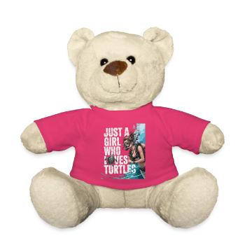 Just a girl who loves turtles - Teddy - Pink - Vorne