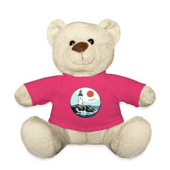 lighthouse - Teddy Bear - pink - Front
