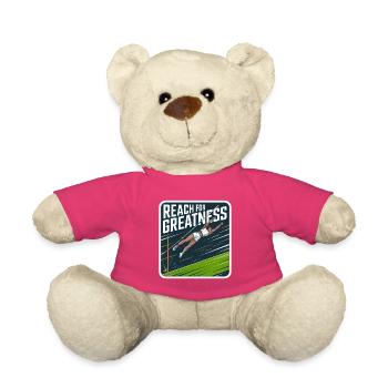 Streben Sie nach Großartigkeit – Sportliches Design - Teddy - Pink - Vorne